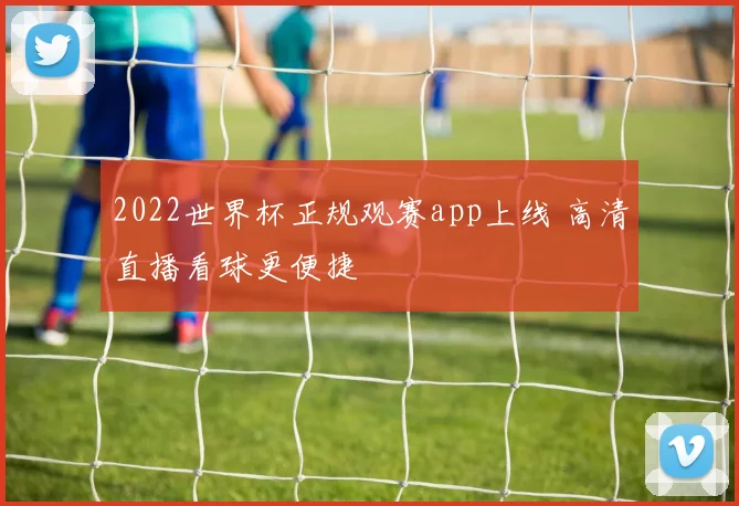 2022世界杯正规观赛app上线 高清直播看球更便捷